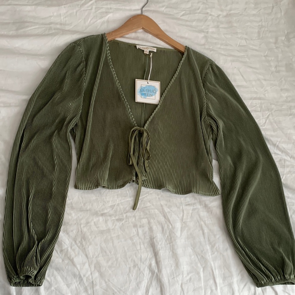 Silky Crop Top
